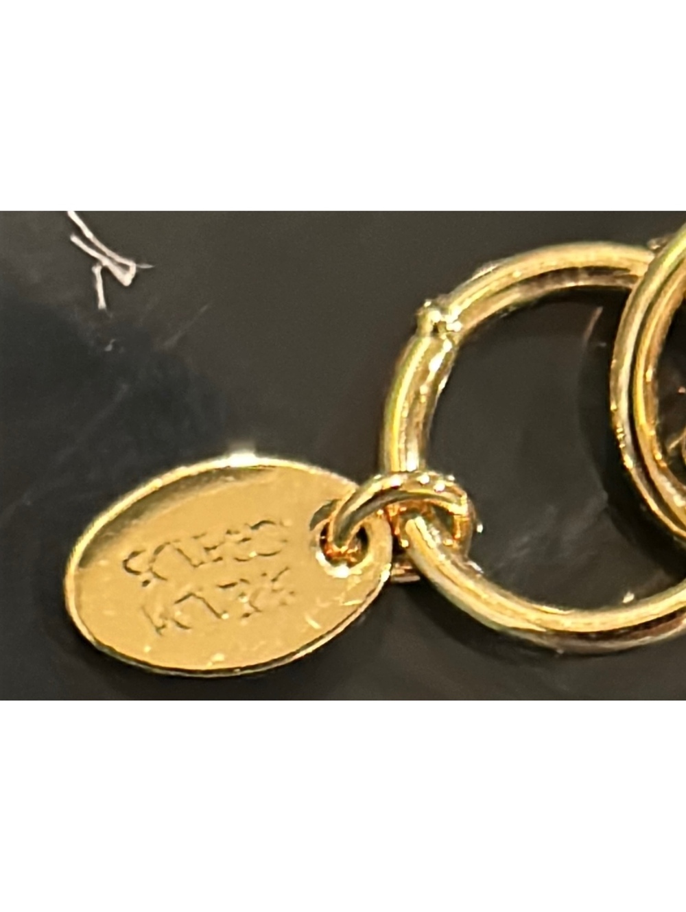 J.Crew Chunky Gold Chain Statement Necklace Curb Link 16"
